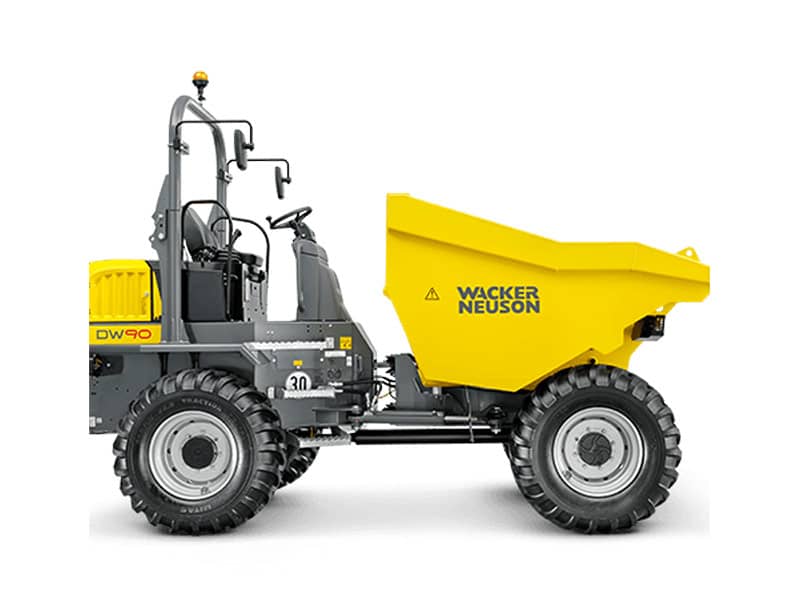 hire a 9 ton swivel dumper